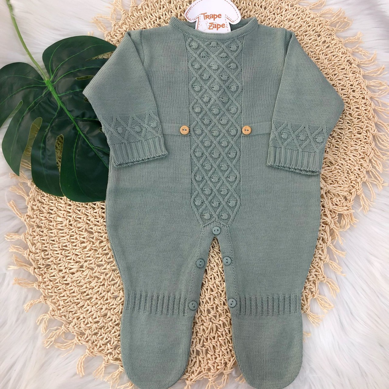 Macacão de linha Hope - Verde